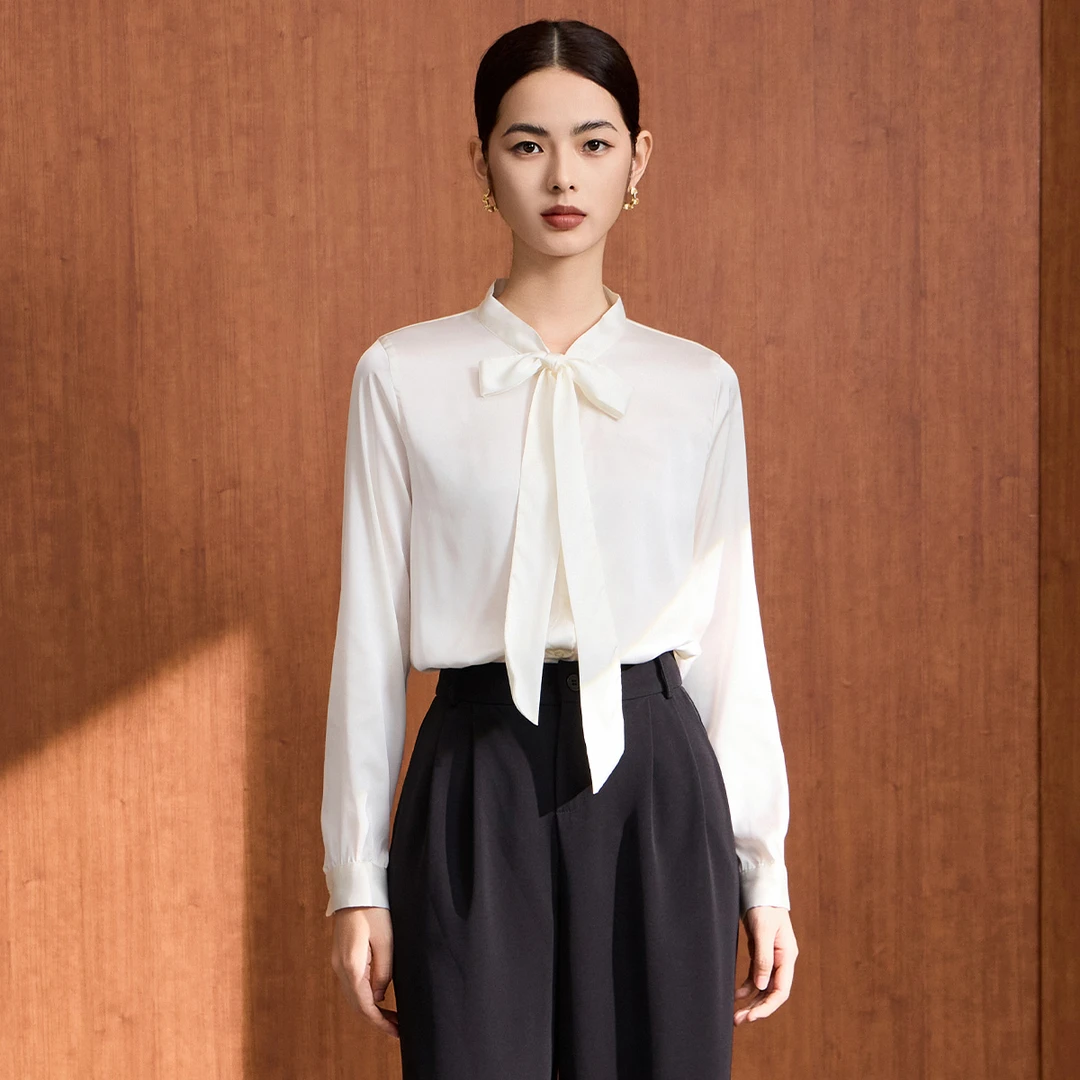 【联享惠甄选】气质长袖时尚休闲夏季通勤上衣VDA647POH0