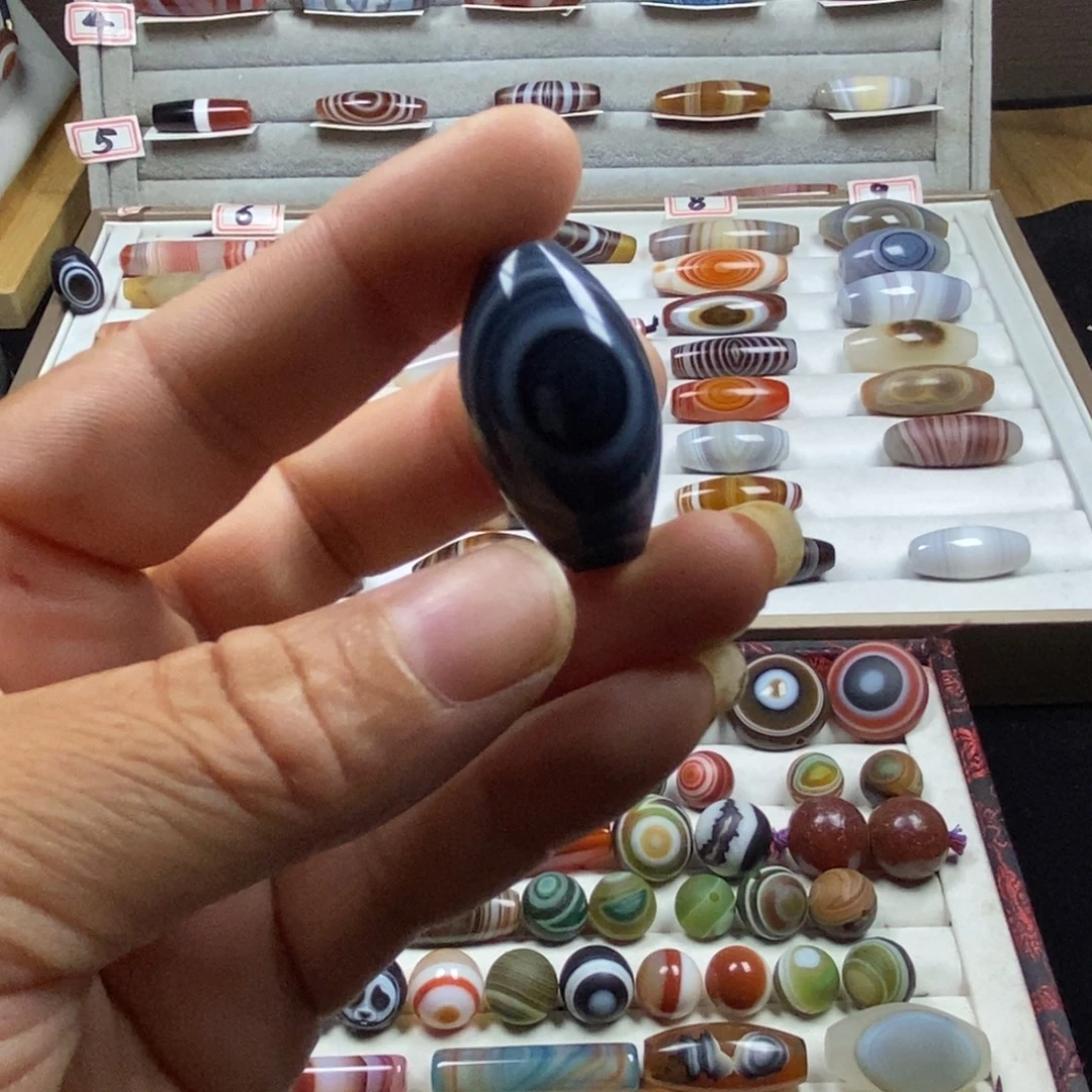 H***n合金玛瑙/玉髓珠宝半成品