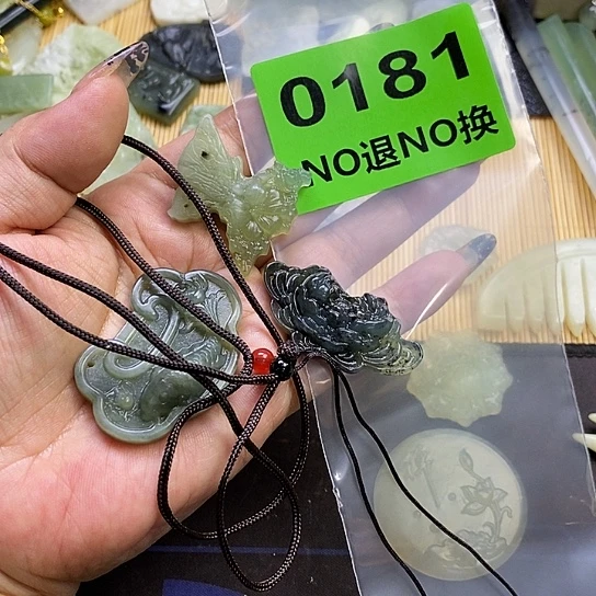 蛇纹石玉发簪未镶嵌^****^