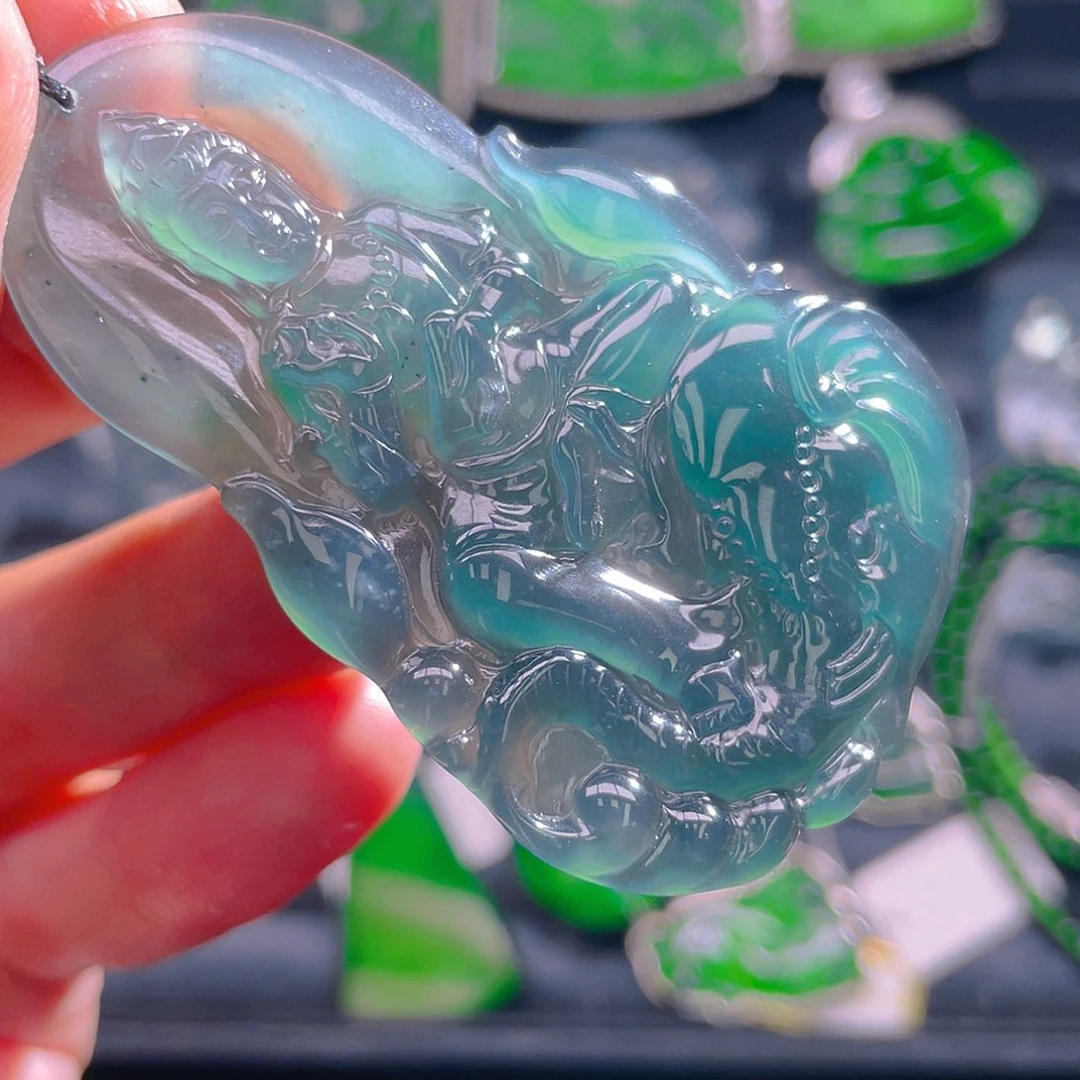 颈饰未镶嵌翡翠翡翠