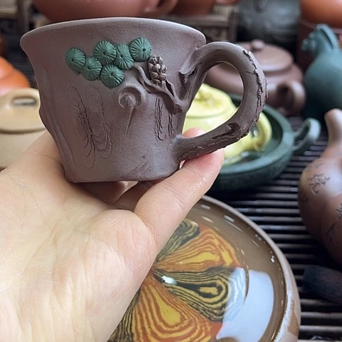 紫砂茶壶夜****星宜兴紫砂