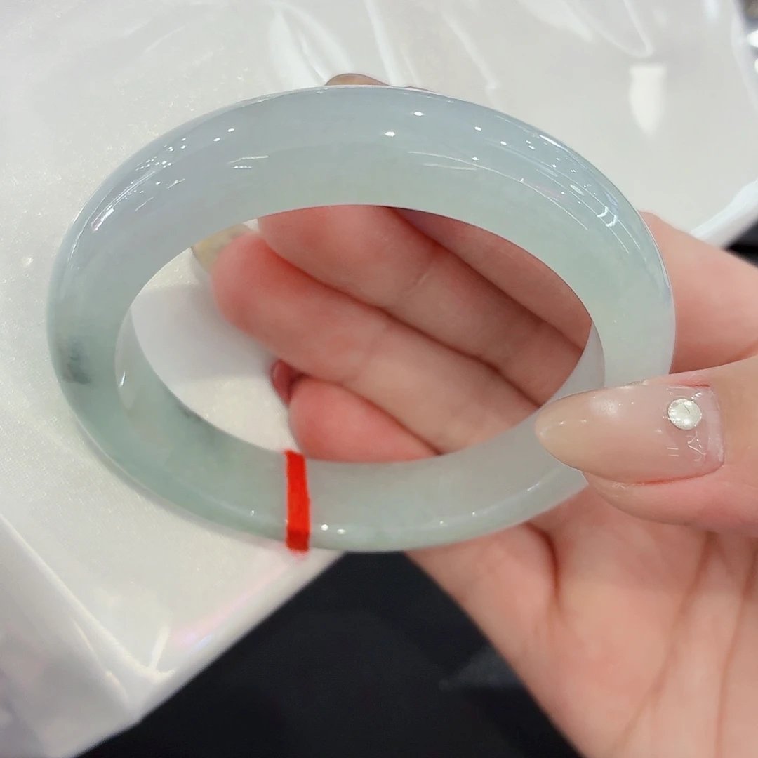 翡翠未镶嵌手镯翡翠56圈口（强推）