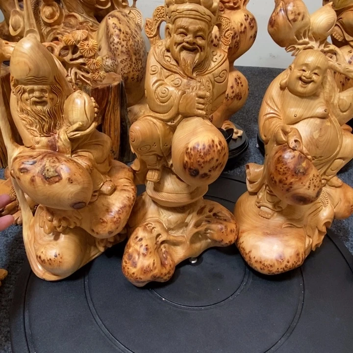 柏木（崖柏）福禄寿三星