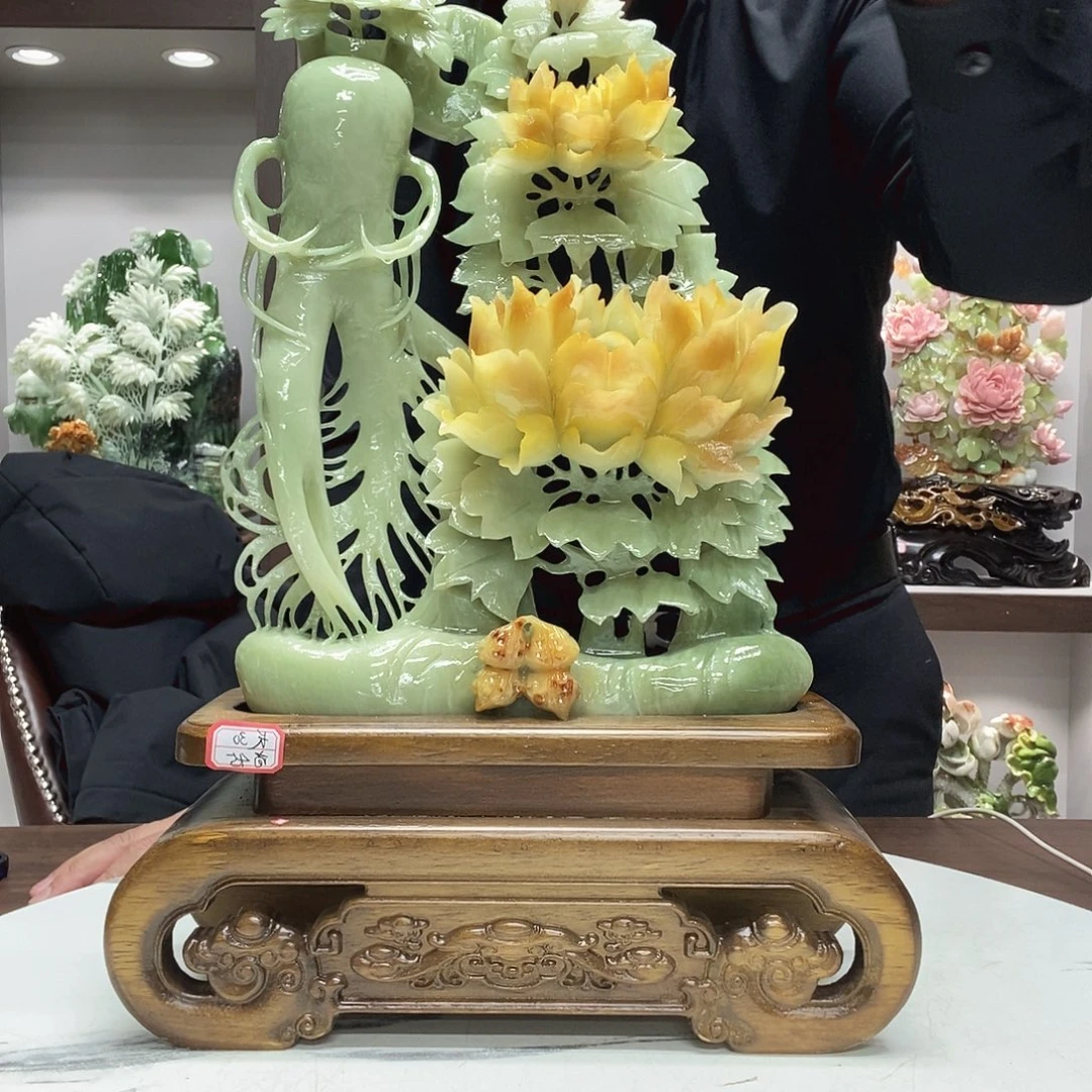 用***8玉家居摆件办公室摆件