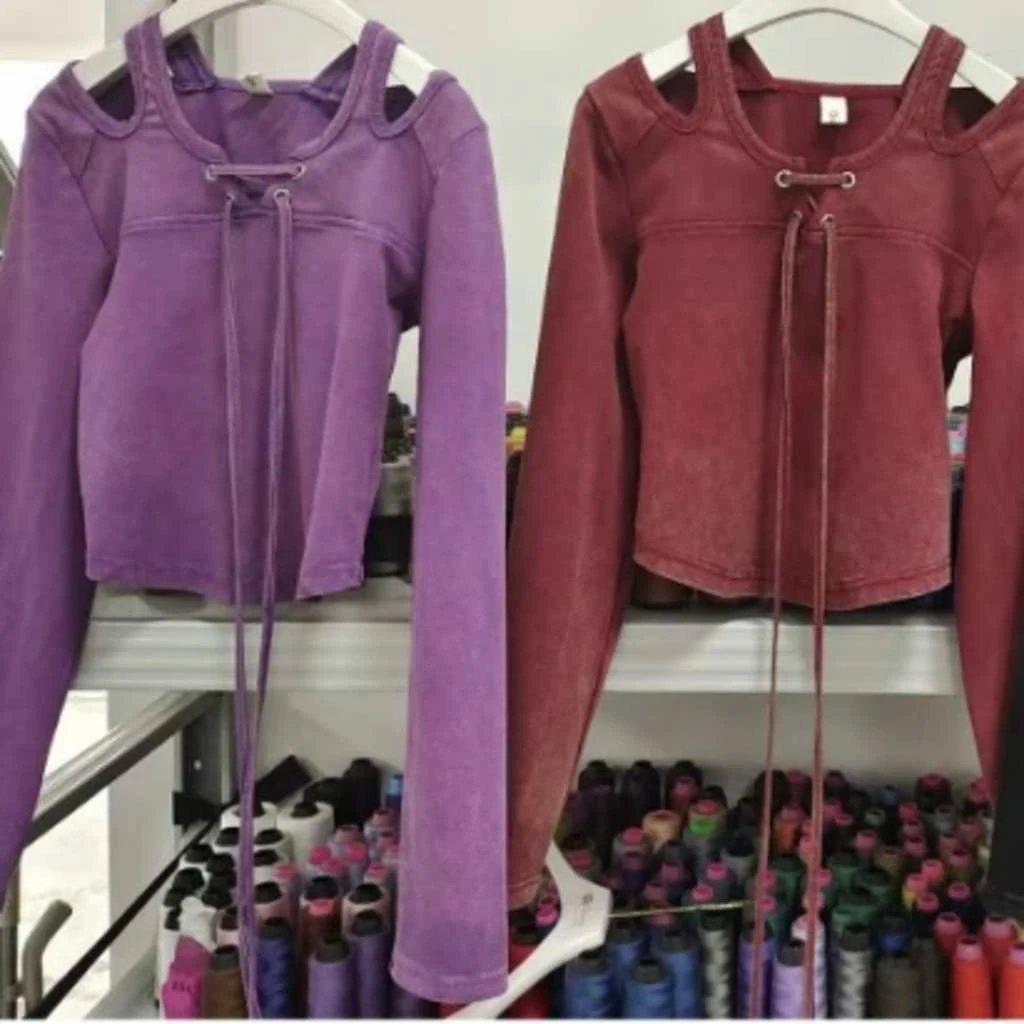 【笑姐定制】D99758 原创字母爱心设计连帽撞色基础穿搭长袖