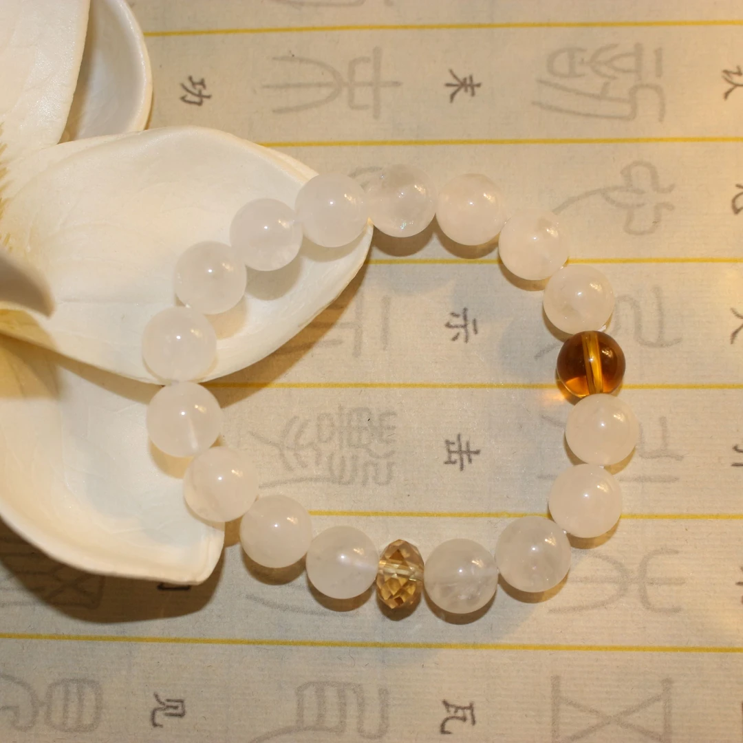 DIY踏雪寻梅款手串