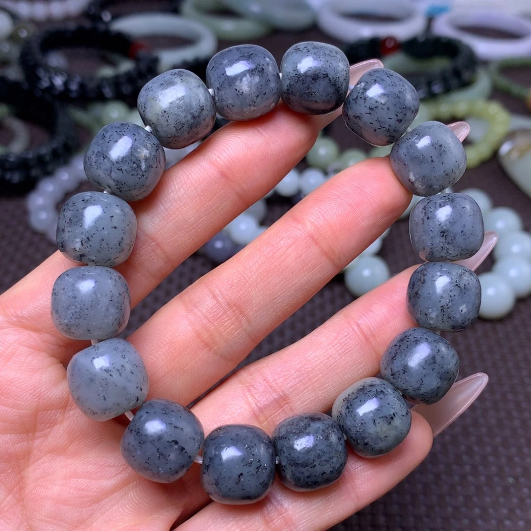 未镶嵌手串和田玉卡14