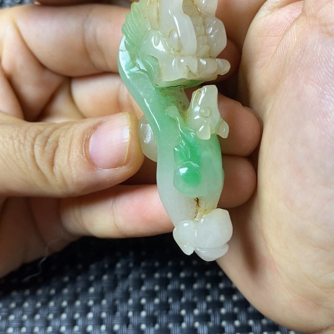吊坠白玉菩提摆件