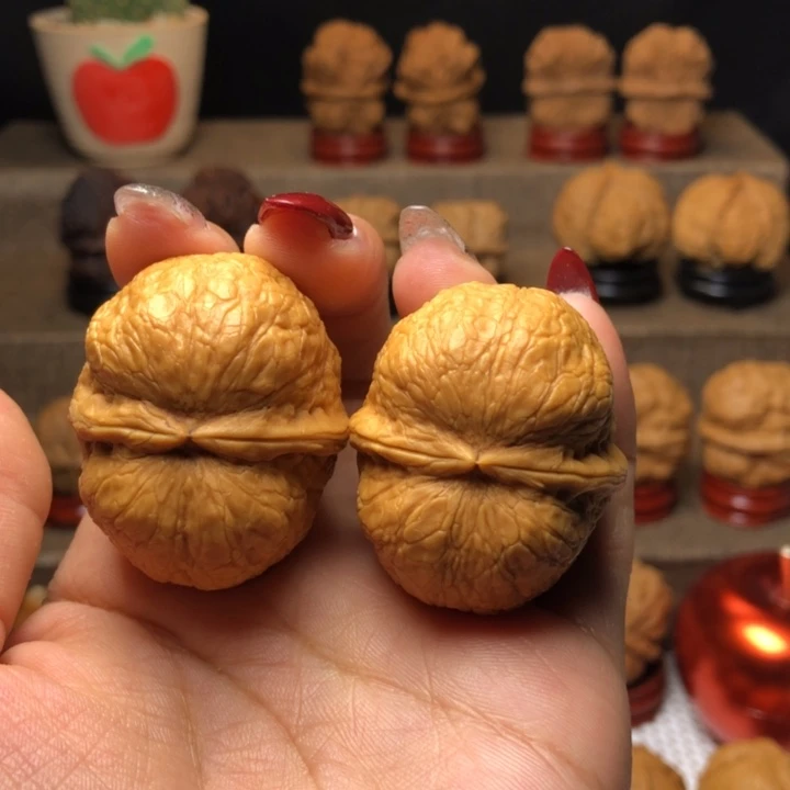 文玩核桃把件轩*58峭壁元宝