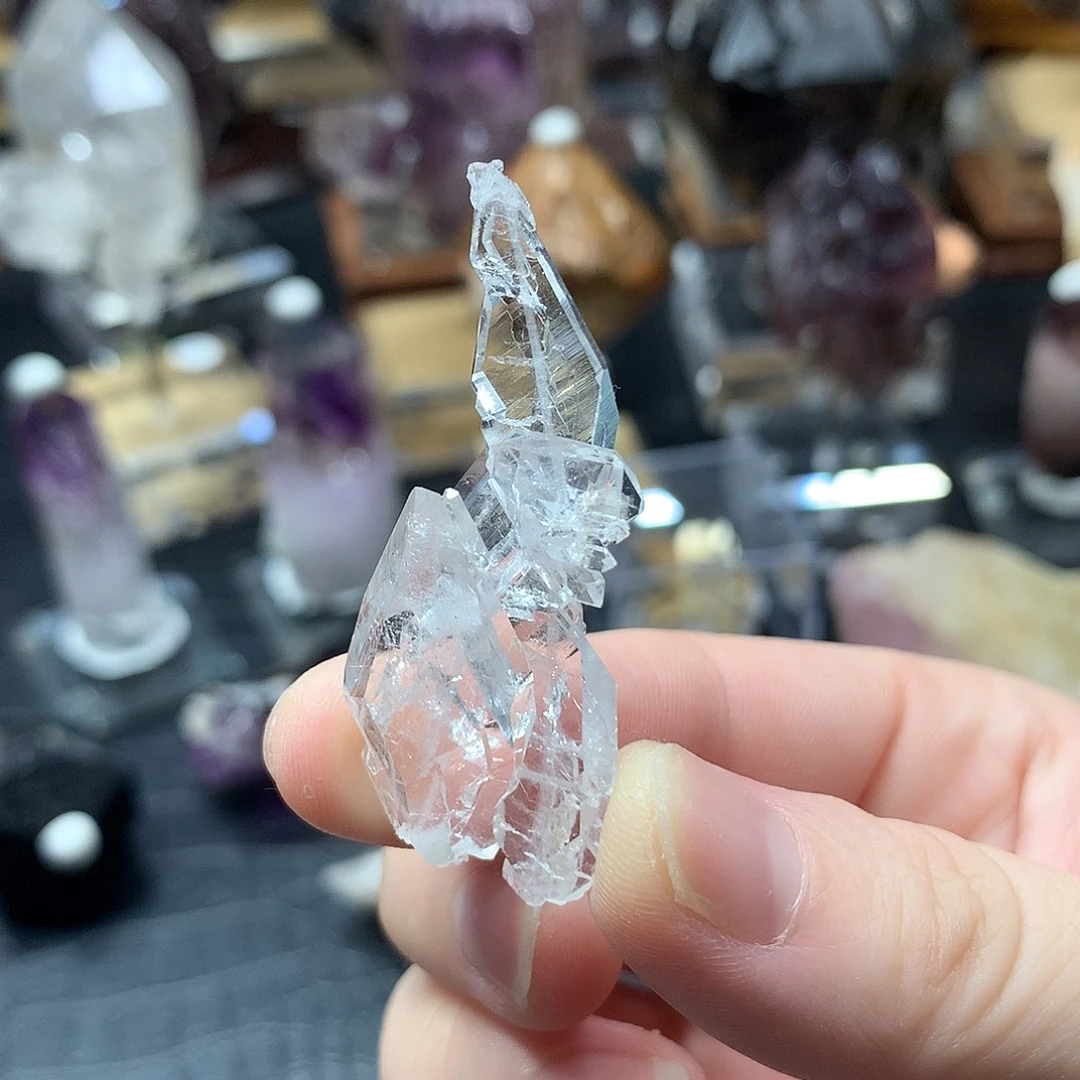 水晶大型摆件（非配饰）未镶嵌缝合