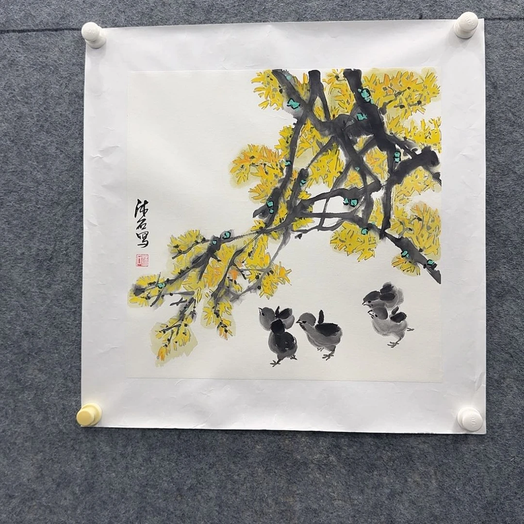 国画国画纯手绘制