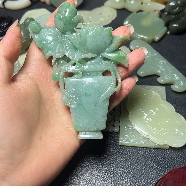 翡翠未镶嵌挂件111111