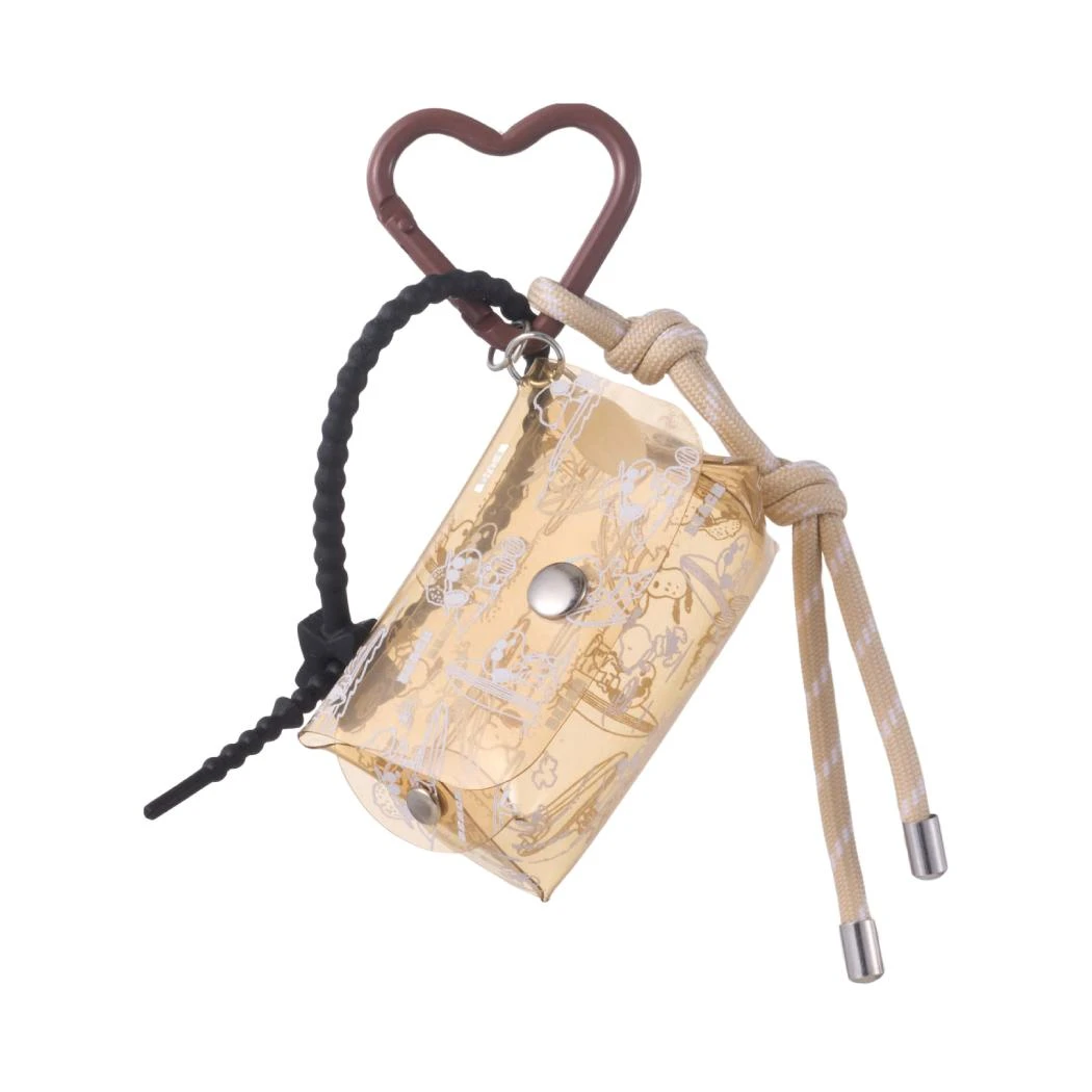 史努比环海日记系列焦糖小包挂件