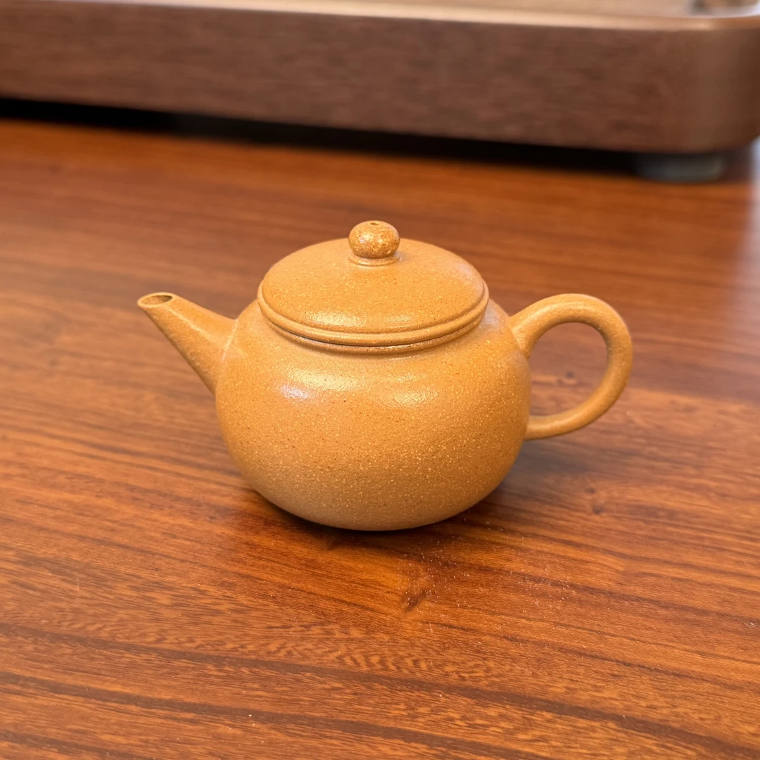 水平匏樽 黄金段 110cc 宜兴紫砂壶