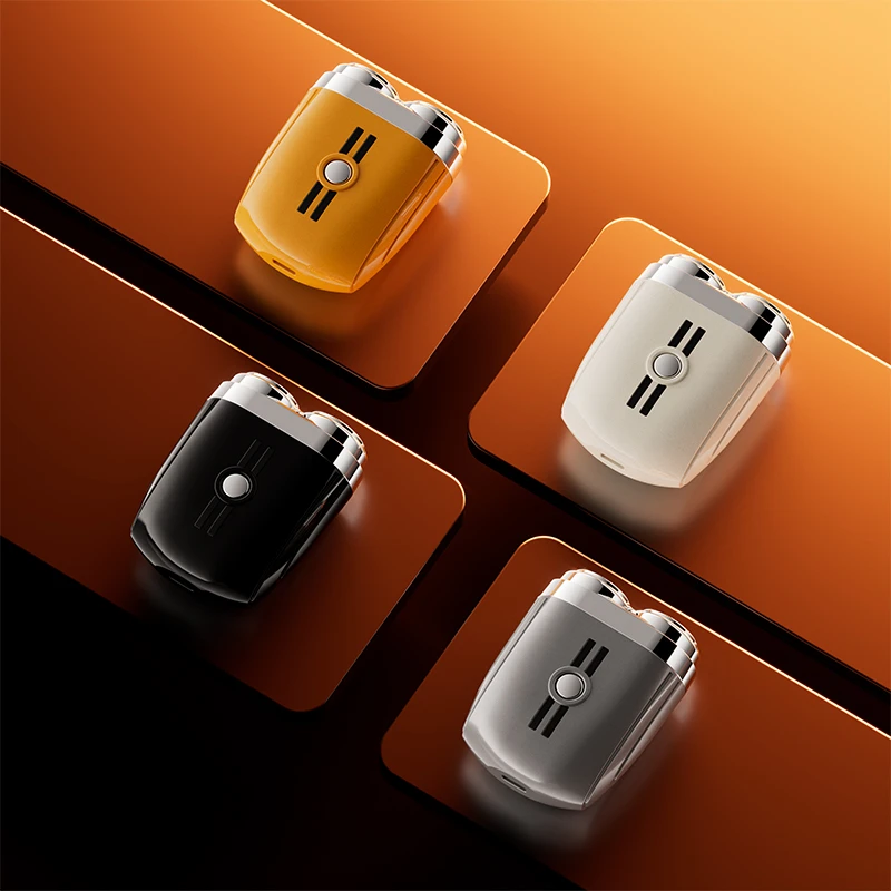 双引擎剃须刀锌合金双驱剃须刀刮胡刀送老爸送老公礼物礼盒包装