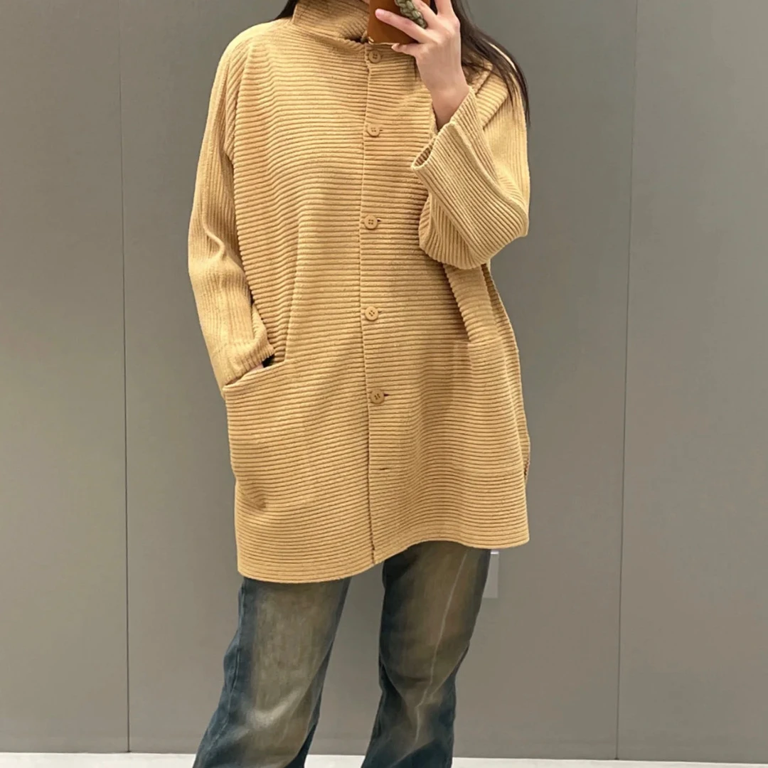 99新 Issey Miyake/三宅一生 外套 /160/84Y码/Xsp31693