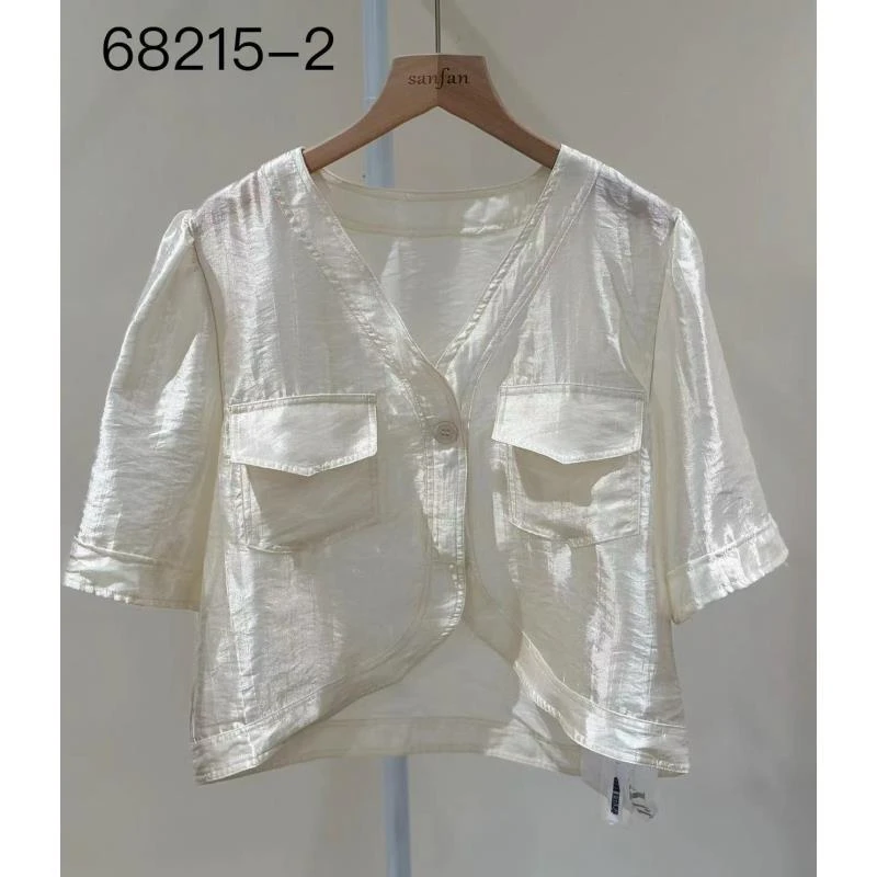 68215-2（部分无水洗唛，介意慎拍）SANFAN新款衬衣