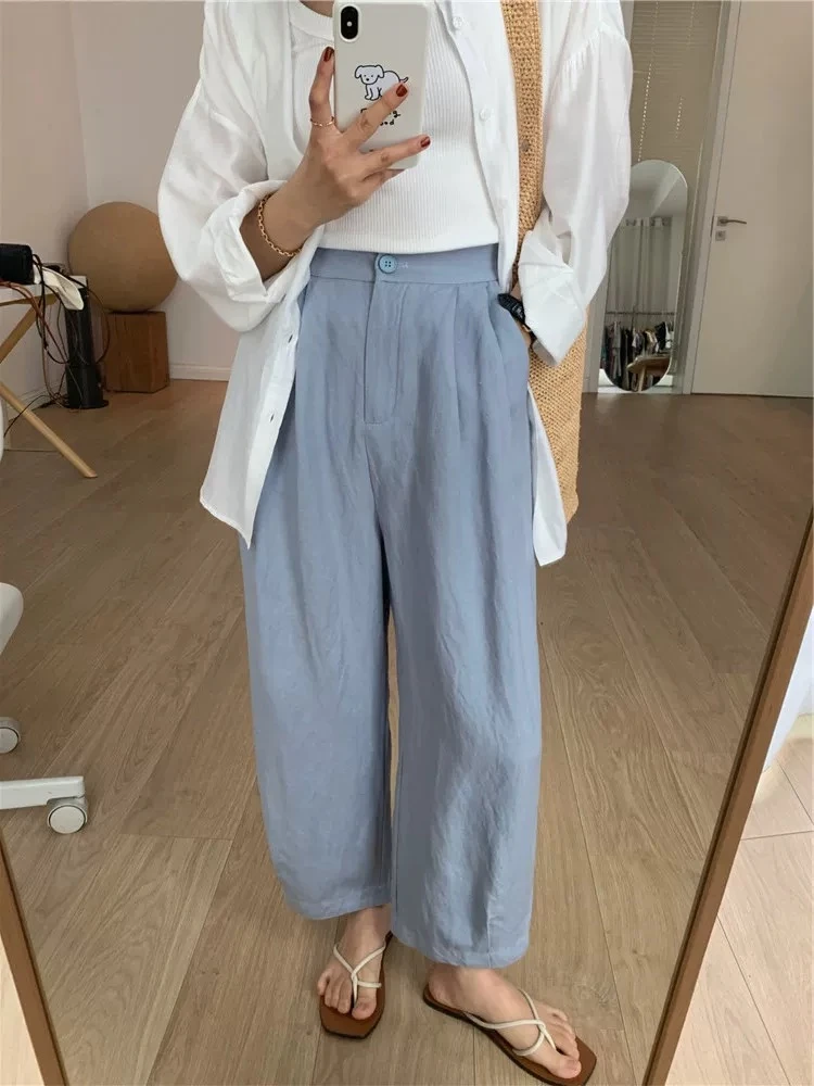 093休闲彩色裤子