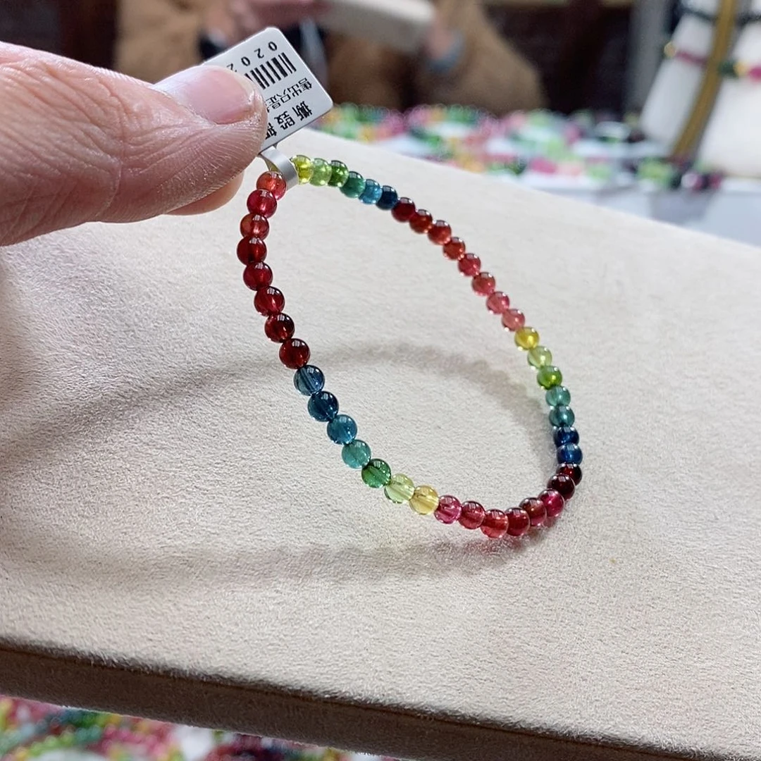 碧玺手链未镶嵌手链