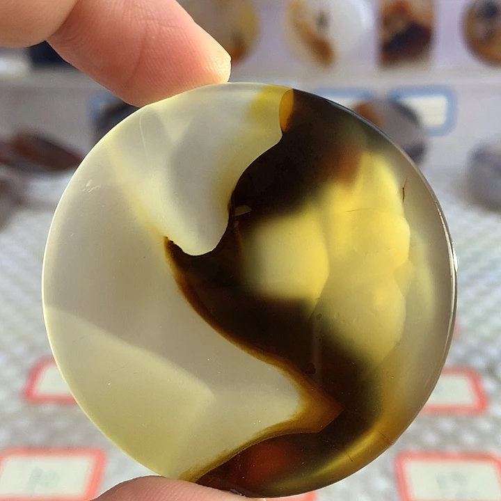 玛瑙/玉髓合金颈饰