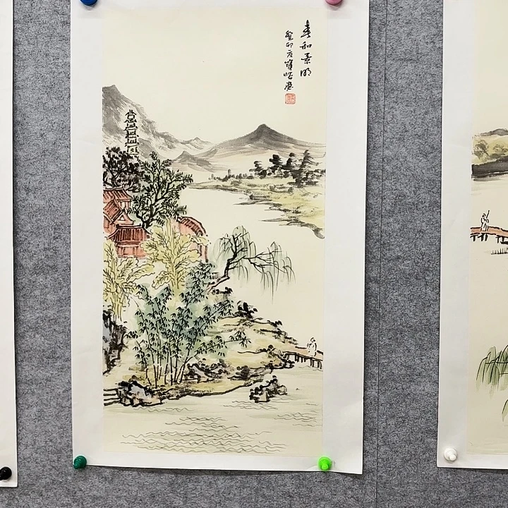 国画花鸟的故事也很