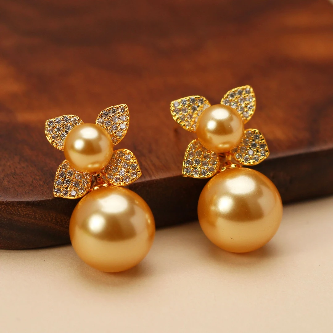 【KEFAN珂梵】气质轻奢百搭金色精致耳环