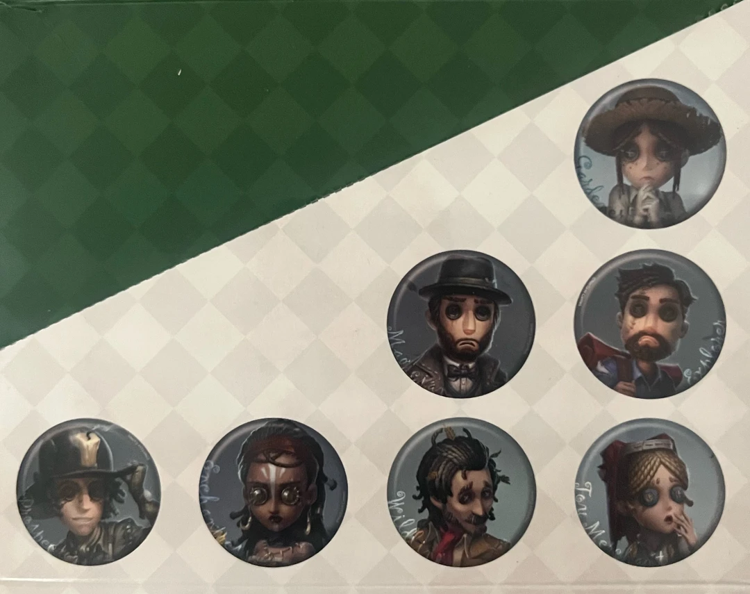 第五人格蓝底吧唧（正版场贩日谷包邮）