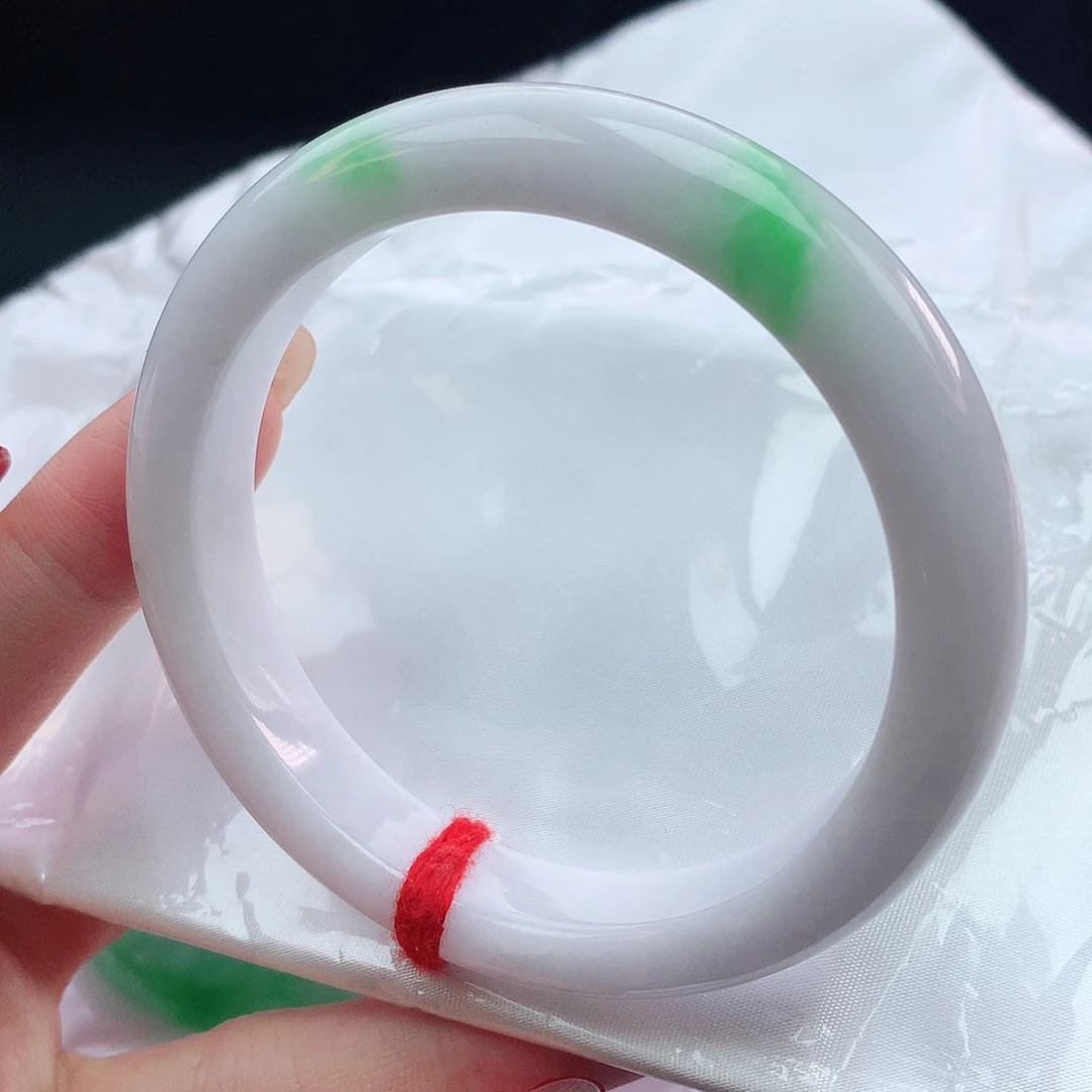 翡翠手镯未镶嵌59圈口180013