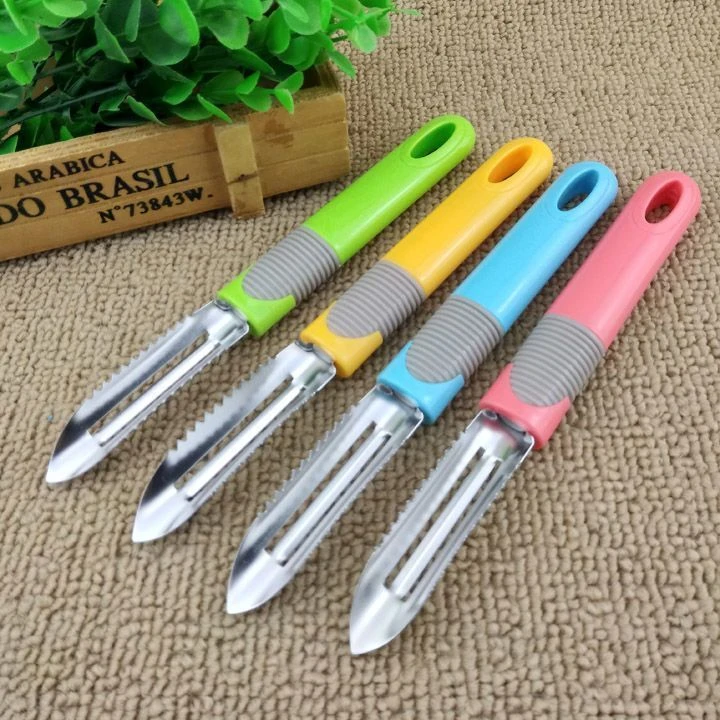 加厚不锈钢削皮刀家用多功能刮皮刀水果蔬菜瓜刨土豆削皮器神器