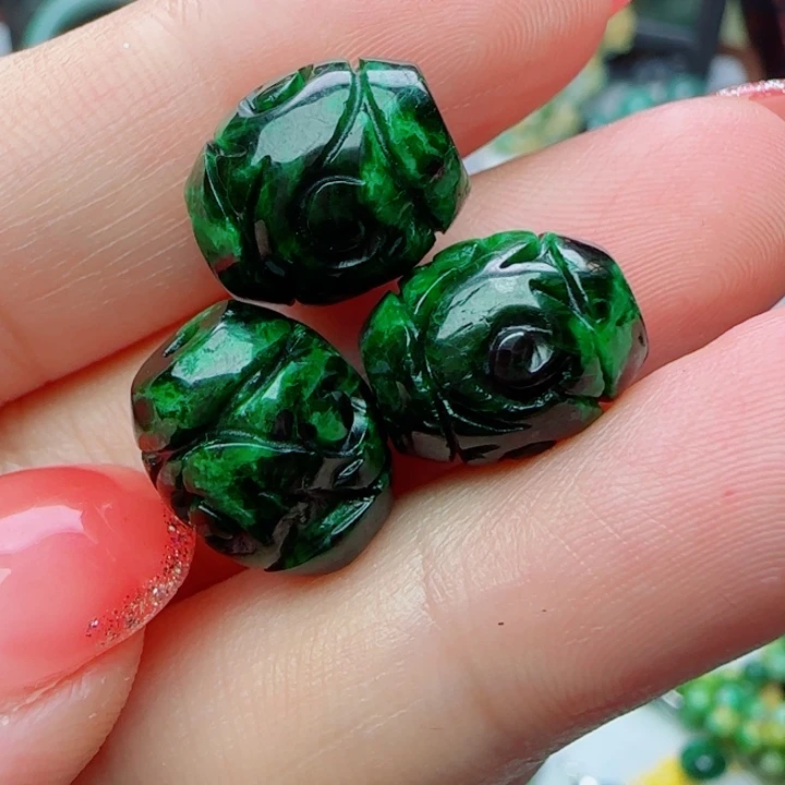 颈饰未镶嵌翡翠天然A货多样性发一个