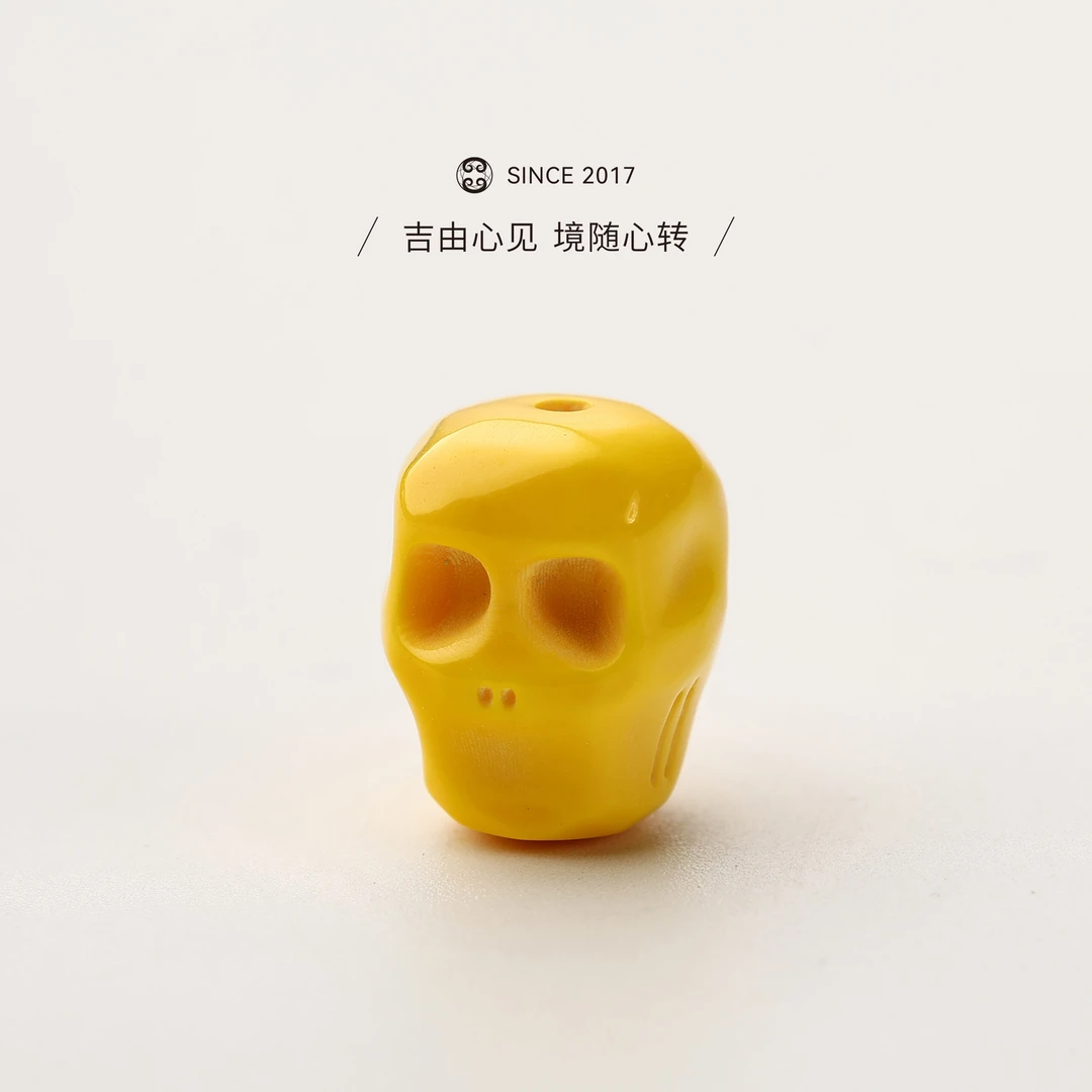 非金属树脂吊坠 【吉由罗】尸陀林单珠  腰珠 顶珠 文玩配饰 饰品