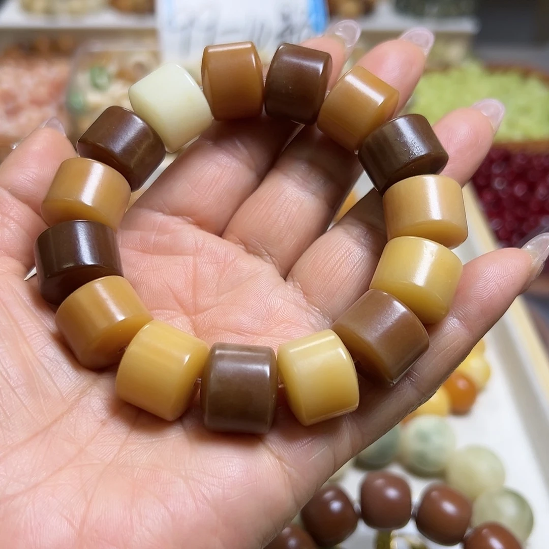 菩提根/象牙果吊坠微瑕17金轮一条