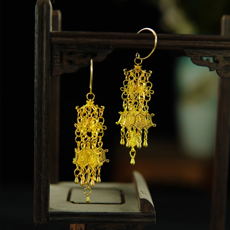 锦韵闺宝阁原创古风汉服饰品首饰耳环耳饰