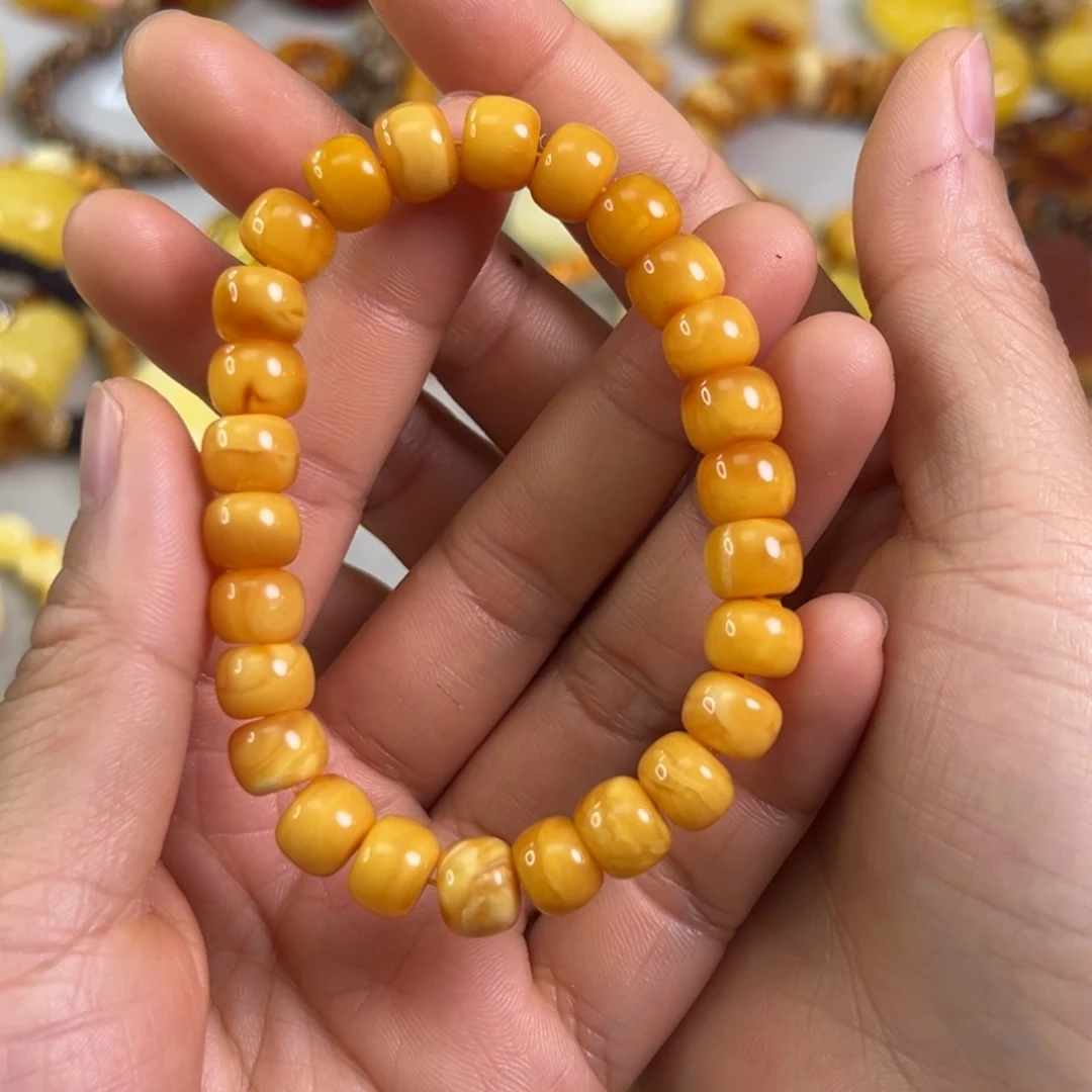 蜜蜡裸石未镶嵌蜜蜡