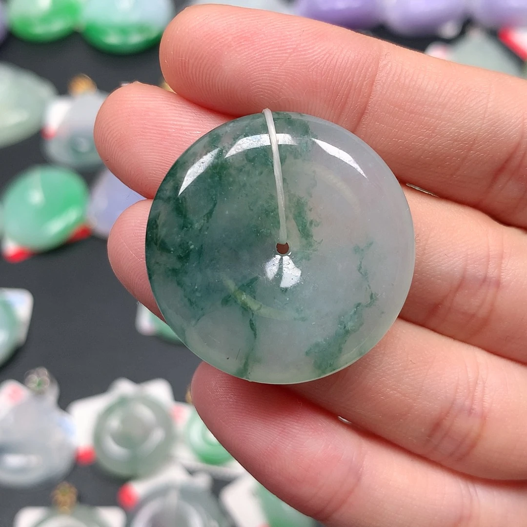 颈饰未镶嵌翡翠翡翠吊坠