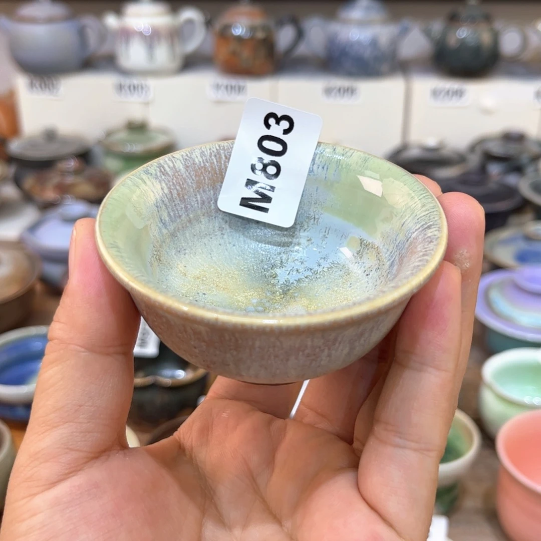 茶杯朱泥陶瓷艺术