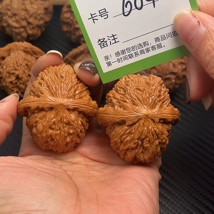 吊坠文玩核桃白狮子