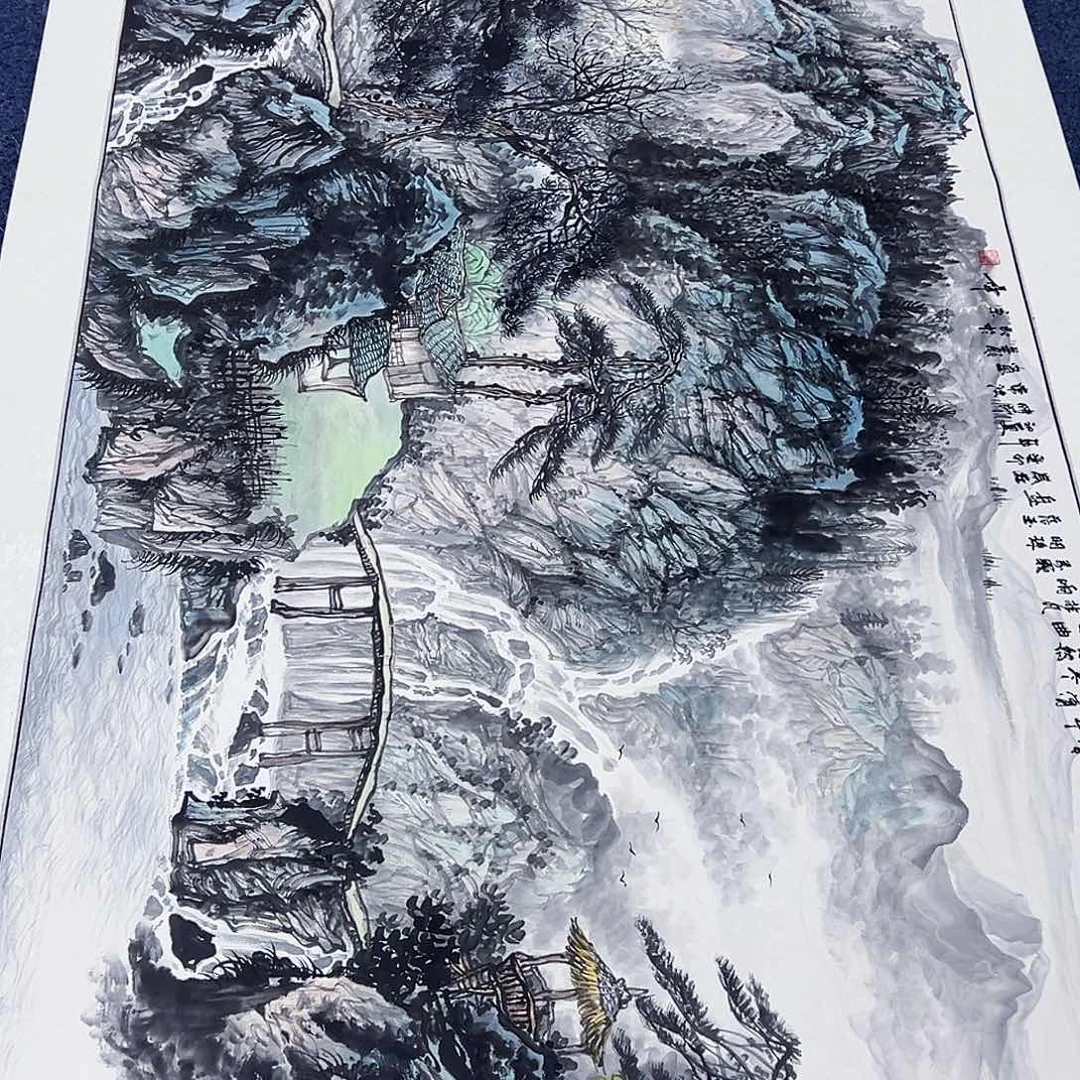 国画事事顺心如意万事如意