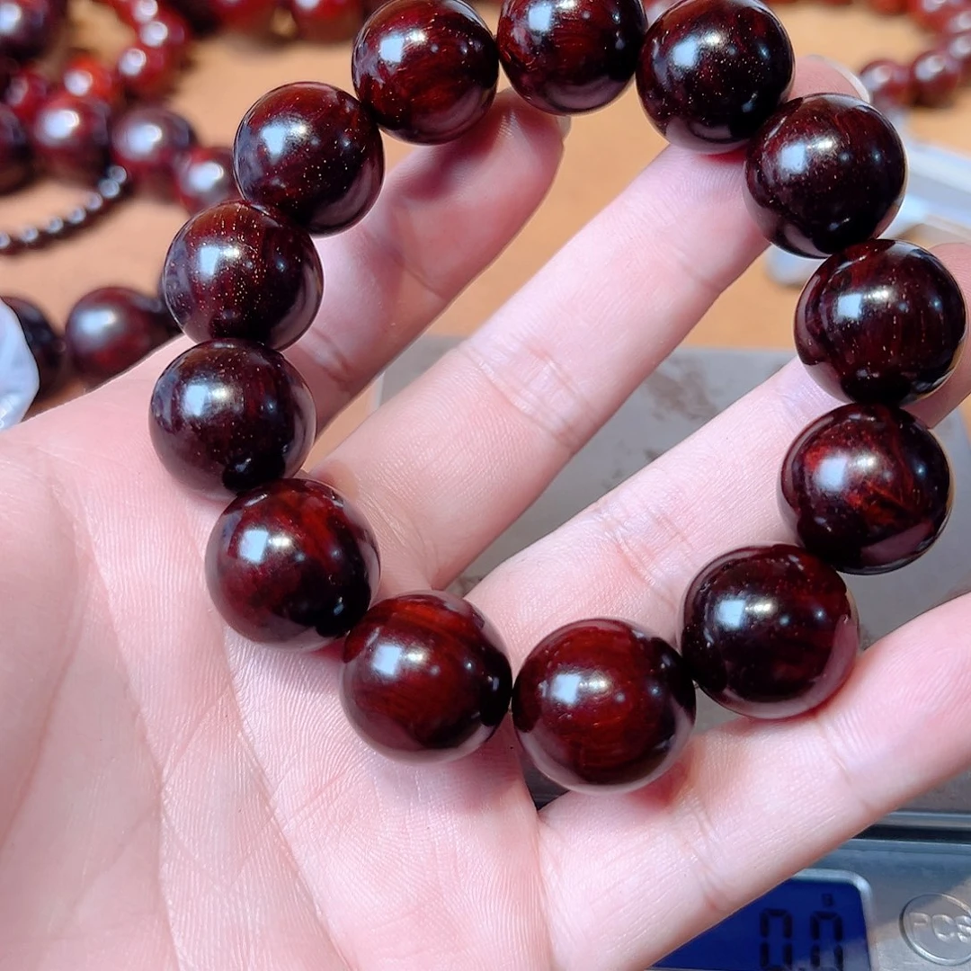 手串/手链小叶紫檀18瘤疤满星