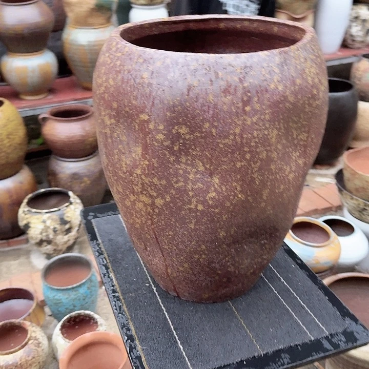 紫砂花盆高度47口径28