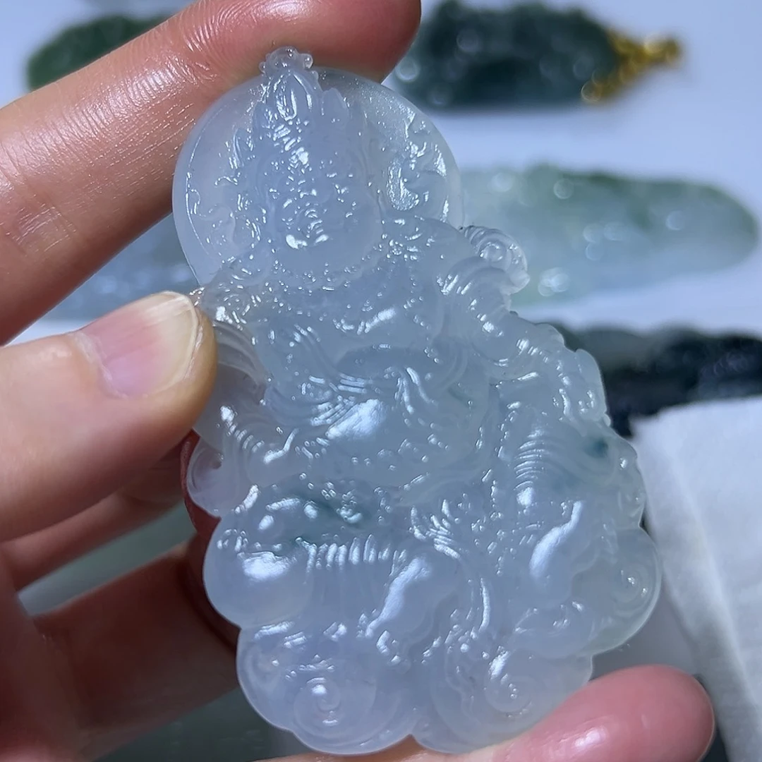 未镶嵌定制翡翠挂件