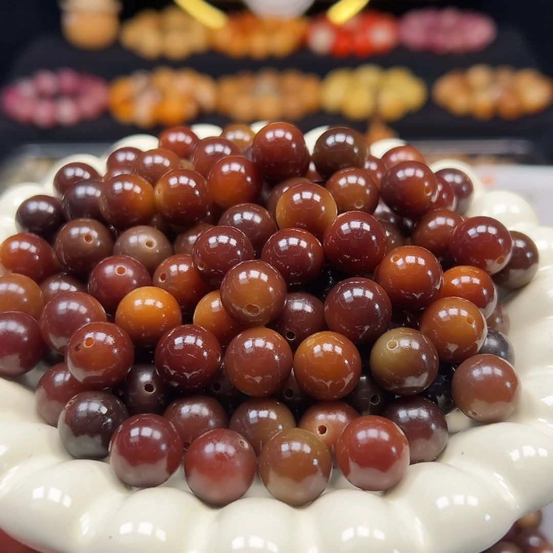 手串菩提根/象牙果卡13非料虎破圆500颗