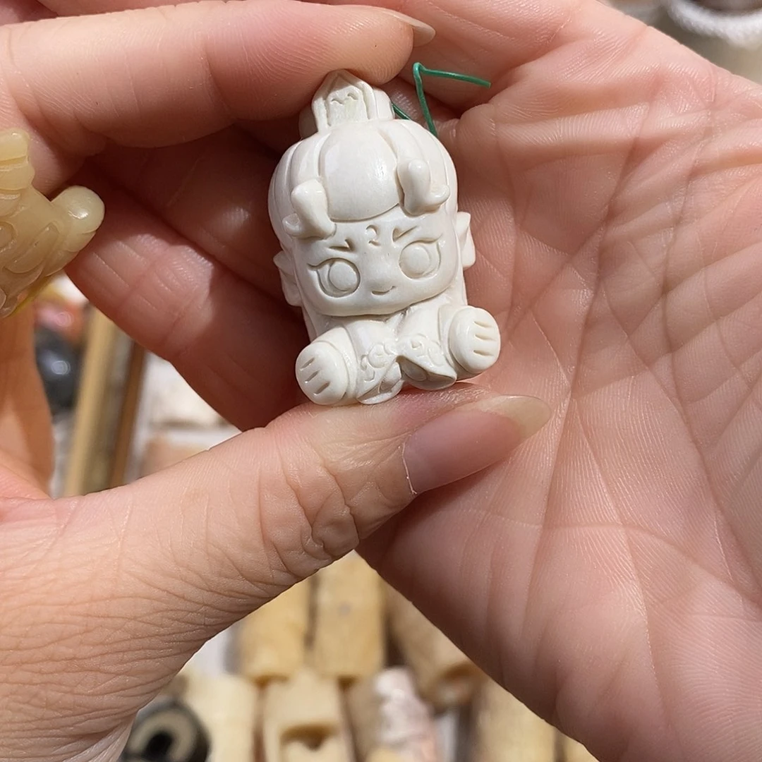 鹿骨把件·****·M41鹿角挂件