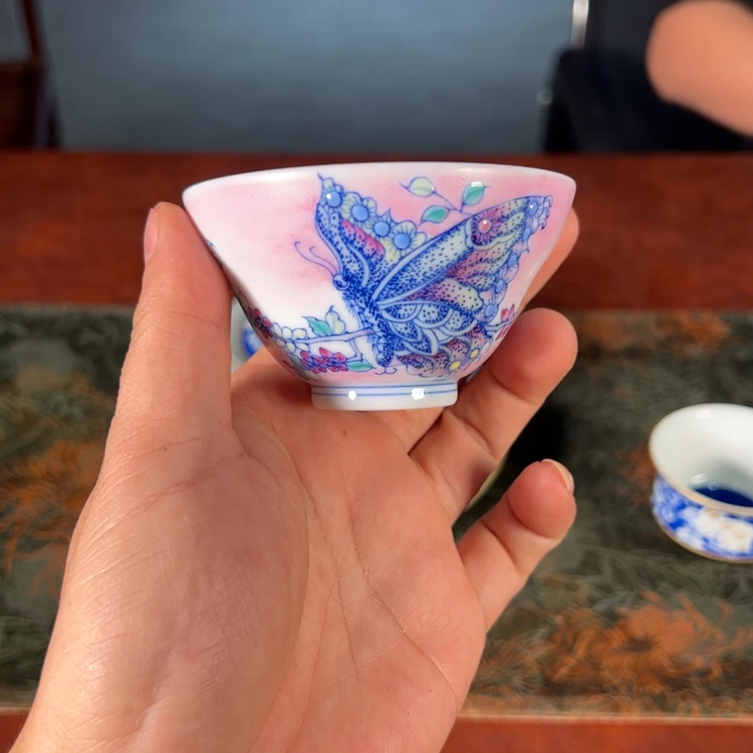 杯景德镇手绘陶瓷
