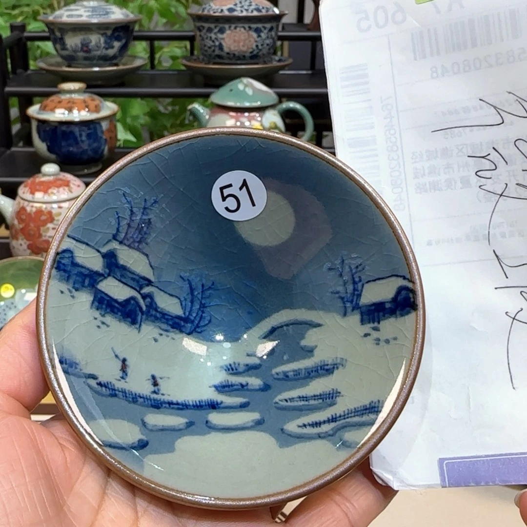 景德镇陶瓷手绘茶具