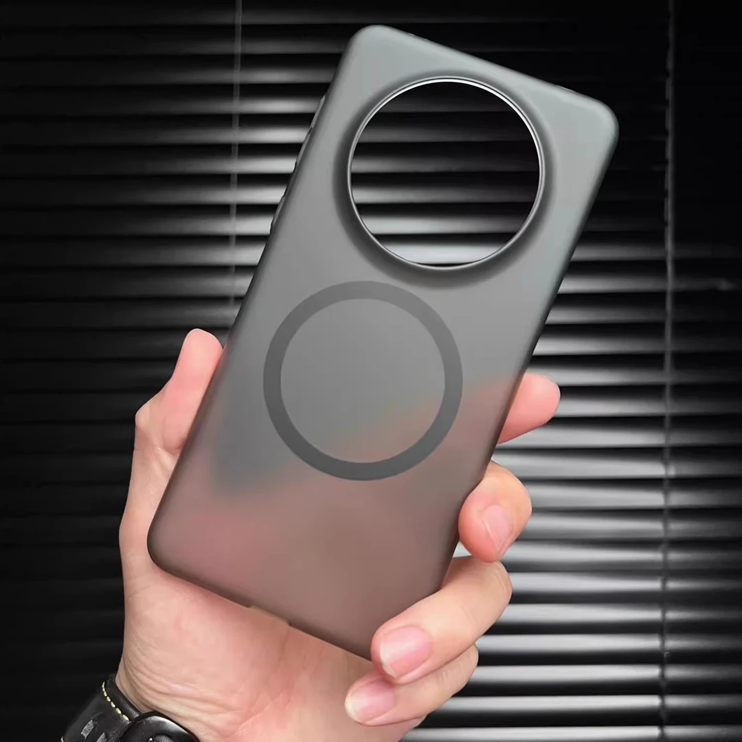 超薄冰雾磁吸适用华为mate80promax手机壳肤感磨砂mate70防摔硬壳