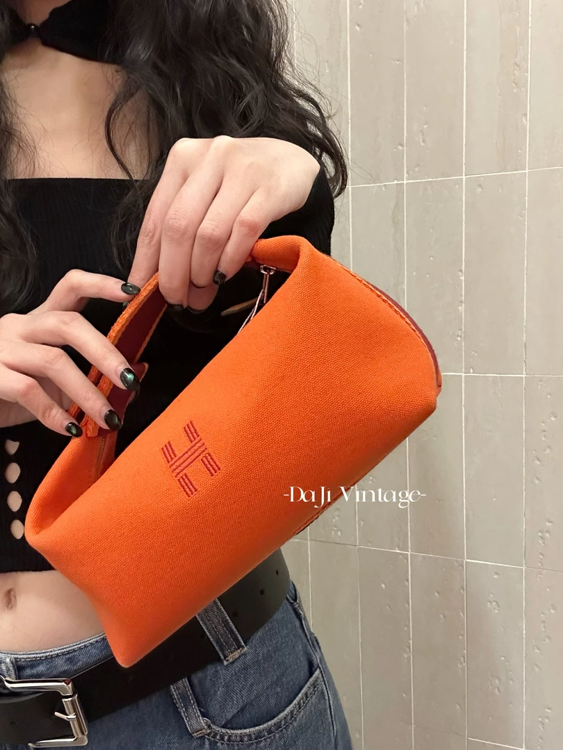 95新 Hermes/爱马仕 大吉中古/sh/Hermes爱马仕饭盒手提包