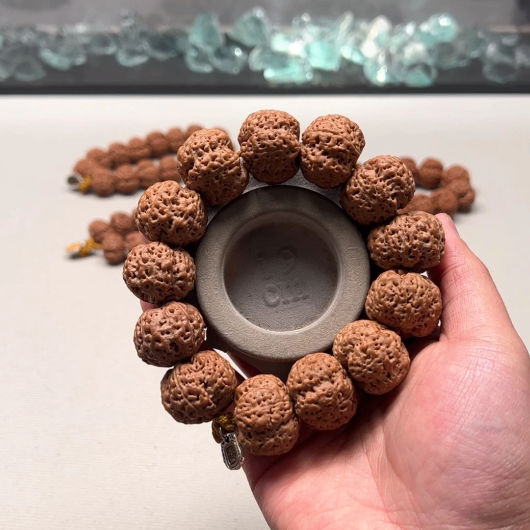 金刚菩提手串一***年爆肉峰王