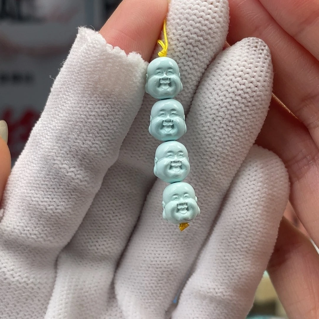 绿松石未镶嵌挂件