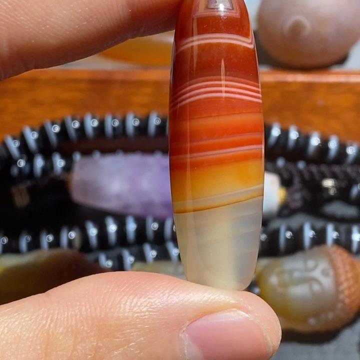 玛瑙/玉髓未镶嵌项链